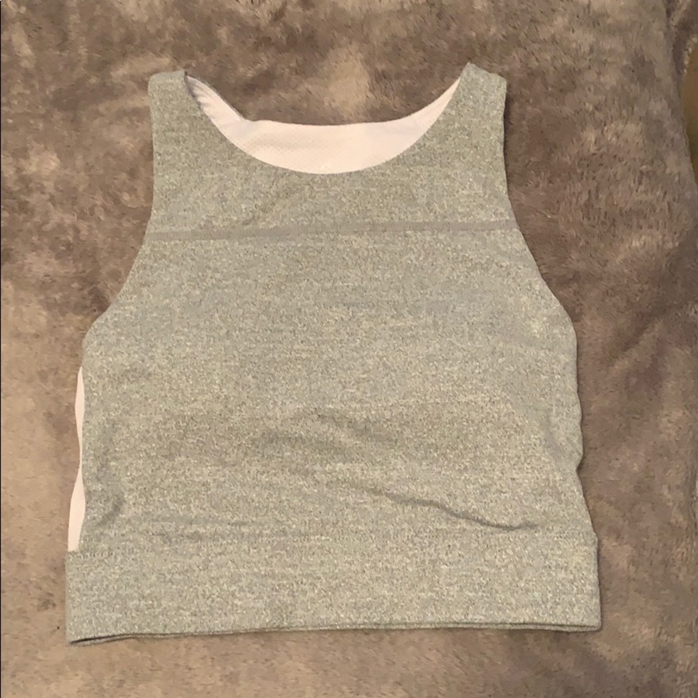 Senita Malibu Workout Crop Top w/ Phone Holder